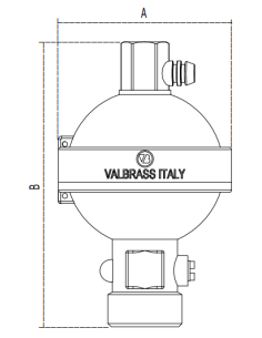 Art.438/G Sfiato aria con valvola 2