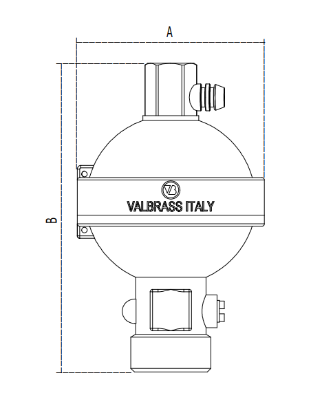 Art.438/G Sfiato aria con valvola