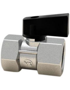 Art.461/F Valvola minisfera F.F. stampata sabbiata