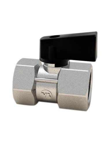 Art.461/F Valvola minisfera F.F. stampata sabbiata