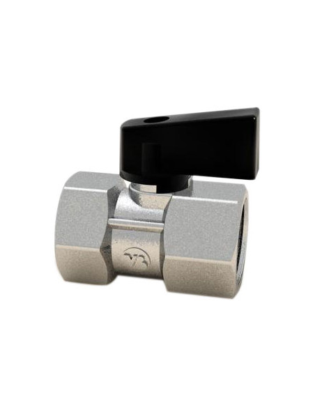 Art.461/F Valvola minisfera F.F. stampata sabbiata