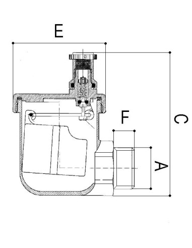 Art.299 Valvola automatica sfiato aria ,...