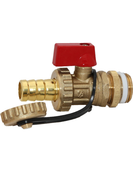 Art.475/T Rubinetto sfera scarico caldaia M.
