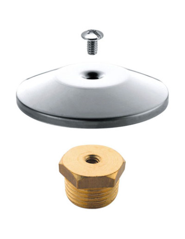 Art.252/T Tappo con rosetta e vite