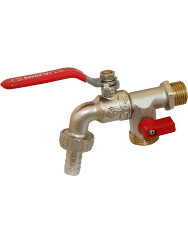 Art.321 Rubinetto portagomma a sfera curvo