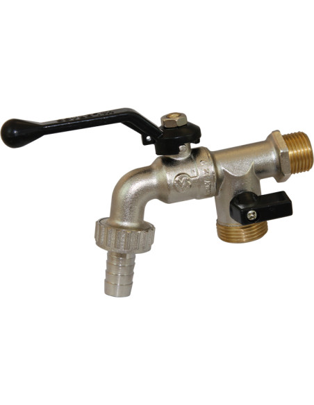 Art.321/N Rubinetto portagomma a sfera curvo