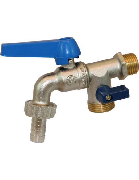 Art.321/B Rubinetto portagomma a sfera curvo