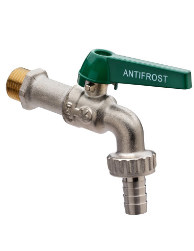 Art.322/BV Rubinetto portagomma a sfera curvo...