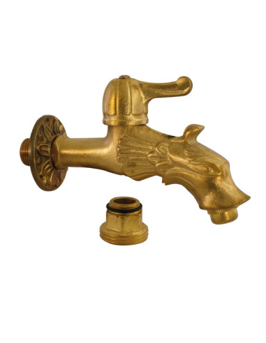 Art.569/G Rubinetto giallo con maniglia