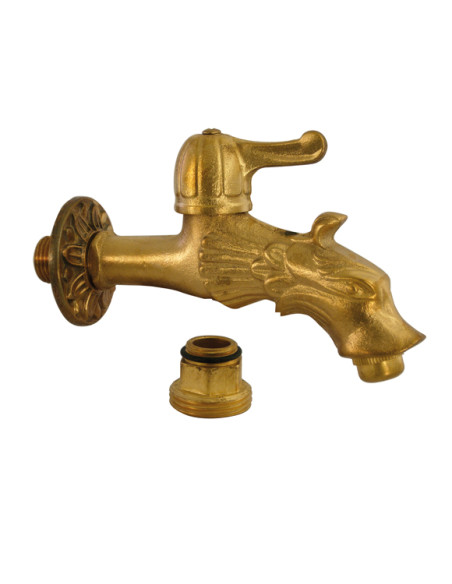 Art.569/G Rubinetto giallo con maniglia