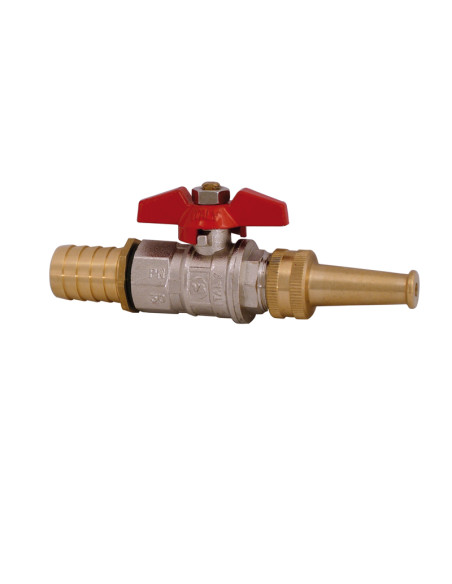 Art.799 Valvola a sfera M.F. con lancia e portagomma