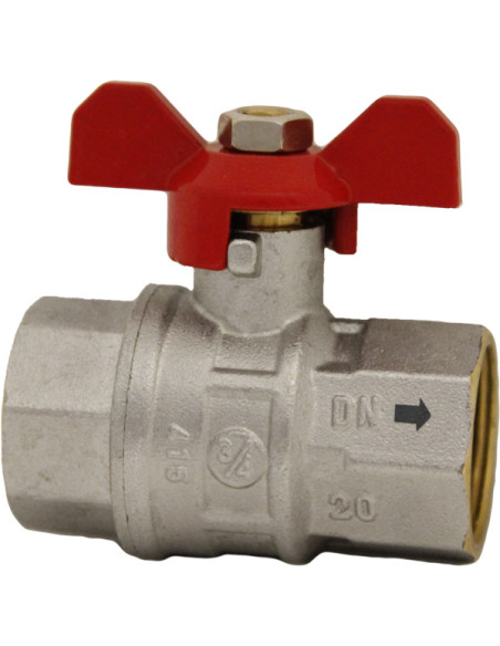 copy of Art.1700 Valvola a sfera F.F. con ritegno incorporato