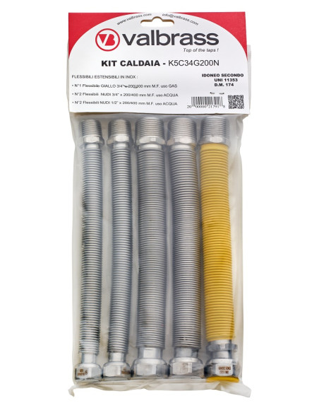 Art.K5C12G200N Kit estensibile caldaia senza rivestimento